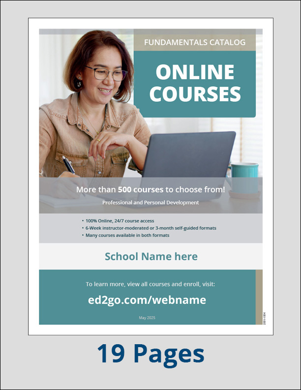 Read more about the article ed2go Fundamentals Full Course Catalog