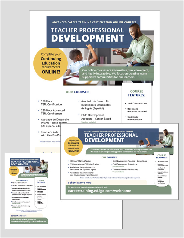 Read more about the article Campaign: Online Courses for Teacher Professional Development CE
