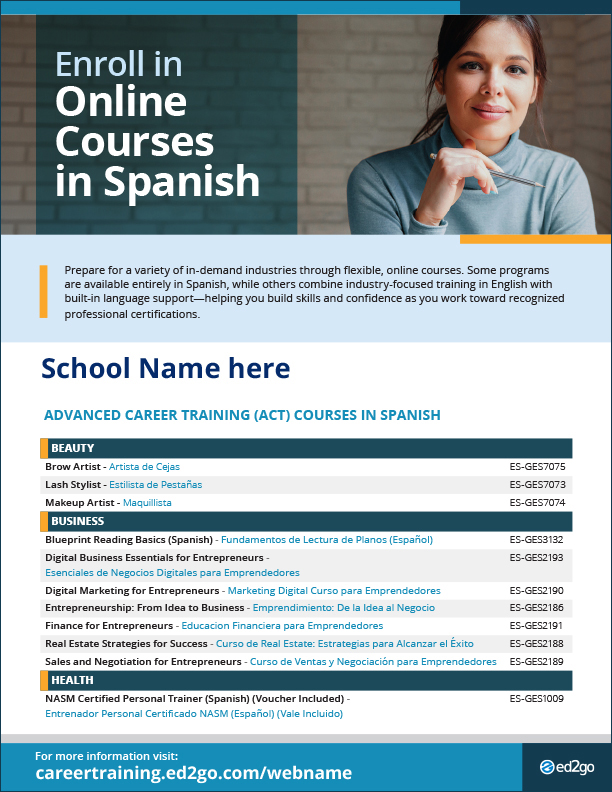 Read more about the article Spanish ACT Flyer – English Version
