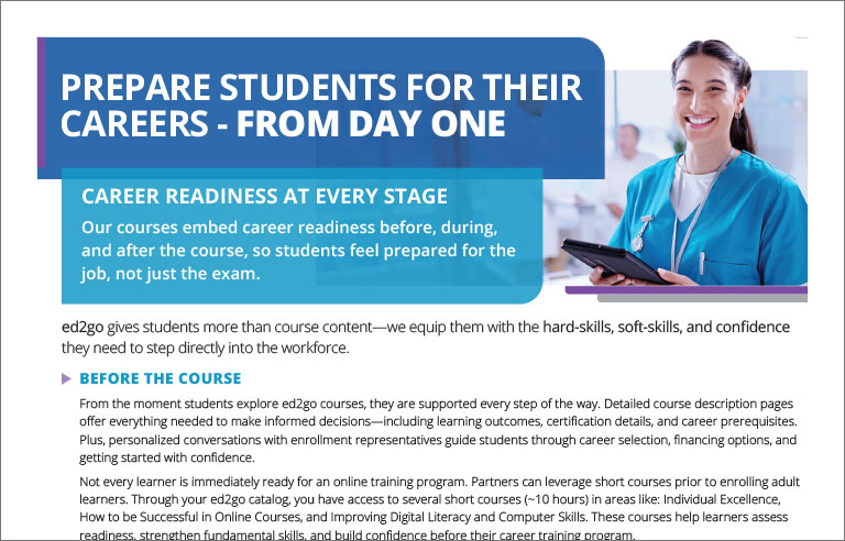 Read more about the article Prepare Students for Their Careers From Day One